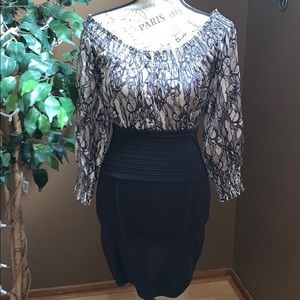 Off the shoulder bodycon dress-excellent condition